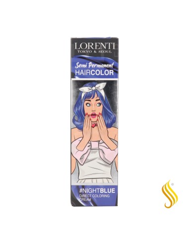 Lorenti Semi Permanent Haircolor 200 ml Night Blue